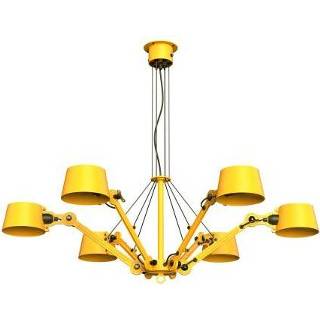 👉 Kroonluchter geel roestvrij staal Tonone Bolt Chandeliers 6 arm - 6011645597514