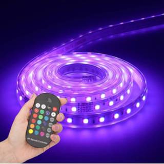 👉 Kunststof Dimbare LED Strip 2m RGB 60 LEDs/m IP65 Plug & Play - Flex60 Series 8720365423888