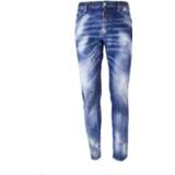 👉 Spijkerbroek male blauw Distressed slim-fit jeans 8056185863758