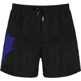 👉 Swimshort male zwart Leaf Swimshorts