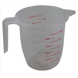 Maatbeker plastic Benson 1000ml. - 1 liter 8718375334010