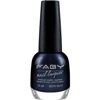 👉 Nagellak Color-Blauw One Size vrouwen blauw Faby Save the Drive-In dames 15 ml vegan donkerblauw 8053676332007
