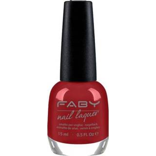 👉 Nagellak One Size Color-Rood vrouwen bruin rood Faby Whisky, Mr. Brown? dames 15 ml vegan 8053676330898