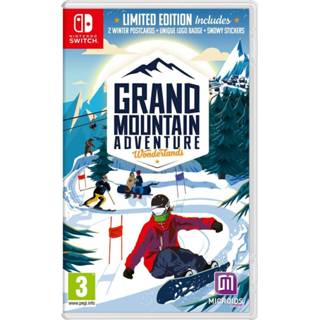 👉 Switch Nintendo Grand Mountain Adventure: Wonderlands - Limited Edition 3701529500312