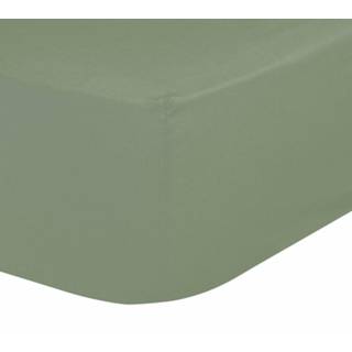 👉 Hoeslaken groen katoen One Size Color-Groen Good Morning Jersey 140 x 200 cm 8717285186511