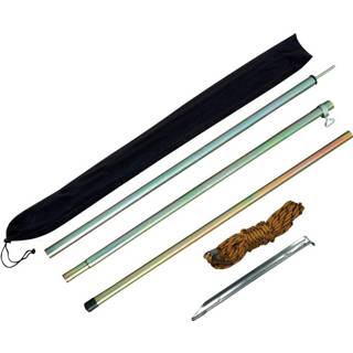 👉 Caravanluifel bruin staal One Size Color-Bruin Eurotrail stokkenset Frame 10-delig 8712318957984