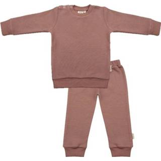 👉 Pyjama bruin katoen Color-Bruin Little Indians Burlwoord junior mt 6 jaar 8720365652400