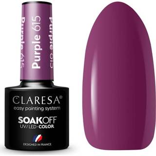 👉 Paars One Size Claresa UV/LED Gellak #615 - 5ml. 8720143152580