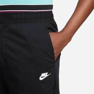 👉 Zwart XS male men mannen Nike Sportswear Sport Essentials Geweven sneakerbroek zonder voering voor heren - 195245675530