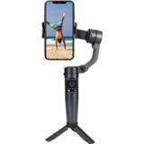👉 Mobiele telefoon zwart active FY3 Handheld Schieten Anti-Shake Smart Three-Axis Stabilisator (Zwart)