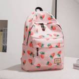 👉 Laptoptas roze active CXS-1895 Multifunctionele Oxford Laptop Bag Rugzak (Strawberry Pink)