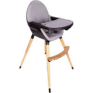 👉 Kinder stoel kunstleer hout kunststof Color-Zwart One Size kinderen zwart Interbaby kinderstoel Grow 57 x 94 cm hout/kunstleer 8435440354161
