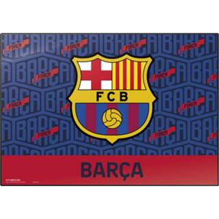 👉 Bureau onderlegger blauw PVC One Size Color-Blauw Grupo Erik bureauonderlegger FC Barcelona 34,5 x 49,5 8435497217952