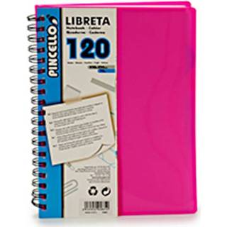 👉 Notitieboek roze papier One Size Color-Roze Pincello B5 gelinieerd 120 pagina's 8720585186808