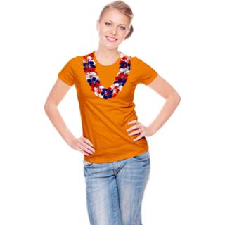 👉 Tshirt Holland oranje polyester One-Size Color-Oranje vrouwen Folat T-shirt dames 8714572308922