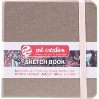 👉 Schetsboek roze stuks schetsblokken Talens Art Creation schetsboek, champagne pink, ft 12 x cm 8712079468064