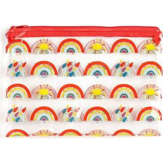 Toilettas transparante multicolor - Regenbogen 20x15cm 5055071763182