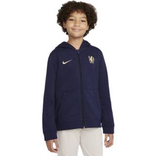 👉 Vest blauw goud age vesten hip size kinderen Nike Chelsea 2021-2022 Kids Donkerblauw