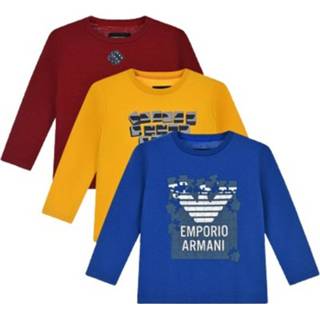 👉 Male blauw Pack 3 Maglie Stampa Games 6H4D01