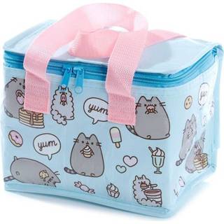 👉 Koeltas blauw lichtblauw Koeltas/Lunchtas Gerecycled - Pusheen the Cat 