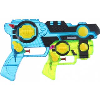 👉 Watergeweer blauw kunststof One Size Color-Blauw Toi-Toys junior 26 cm 2 stuks 8719817204359
