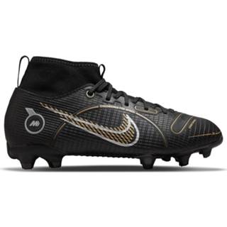 👉 Kunstgras zwart grijs goud voetbalschoenen kinderen Nike Mercurial Superfly 8 Academy Gras / (MG) Kids Donkergrijs