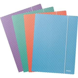 👉 Karton stuks elastomappen uit Esselte Colour'Breeze elastomap met 3 kleppen, karton, ft A4, geassorteerde kleuren 4049793076195
