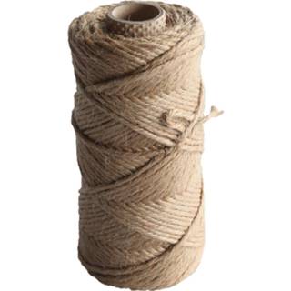 👉 Bindtouw stuks knutsel Jute van 75 m, naturel 5411387480425