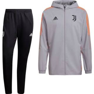 👉 Trainingspak grijs zwart trainingspakken Adidas Juventus Pre Match 2021-2022