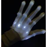 👉 Handschoenen wit XL active 1 paar handbotten LED gloeiende handschoenen, maat: (wit)