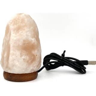 👉 Himalayazout accessoires stuk USB-Zoutlamp Grof Naturel licht 8720195975007