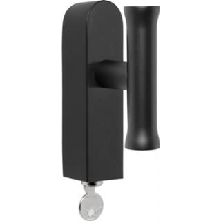 👉 Zwart RVS Formani Draaikiepgarnituur Edward van Vliet NOUR EV102-DLOCK-O zonder logo afsluitbaar - mat 8718009328859