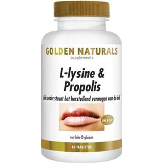 👉 Golden Naturals LipblaasjesL-Lysine plus 8718164647673