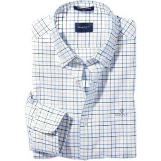 👉 XL male blauw Chemise Oxford à carreaux 1647004060518