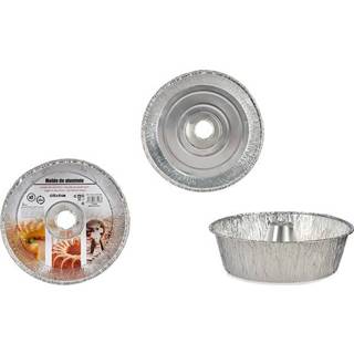 👉 Bakvorm aluminium zilver One Size Color-Zilver Kinvara tulband 25 x 8 cm 2 stuks 8430852770288