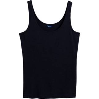 👉 XL vrouwen blauw Débardeur côtelé
