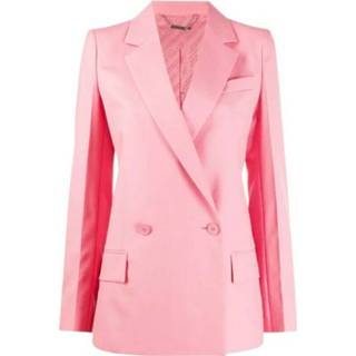 👉 Blazer vrouwen roze Double breasted tailored