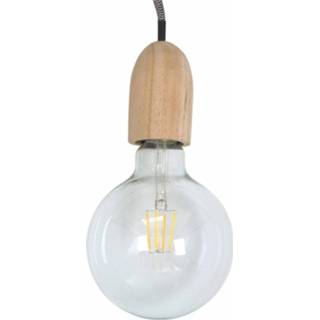 👉 Decoratieve lamp bruin wit glas One Size Color-Bruin Rox Living 12 cm E27 40W bruin/wit 6013912010061