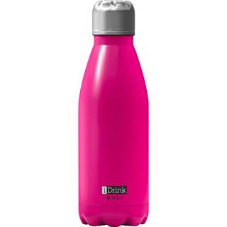 👉 Thermosfles roze RVS One Size Color-Roze I-Drink 350 ml 8052877045280