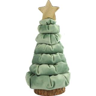 👉 Kerstboom groen textiel One Size Color-Bruin TOM mini Rasmus 25 cm lichtgroen 8718317775499