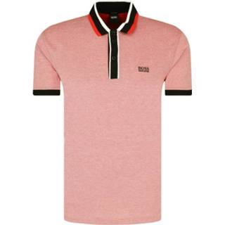 👉 Rouge m male rood Polo Paddy
