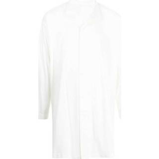 👉 Longsleeve male wit Plisse Long-Sleeve Shirt 4550292271139