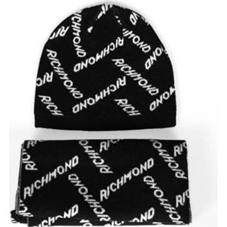 👉 L vrouwen zwart Czapka i Szalik 