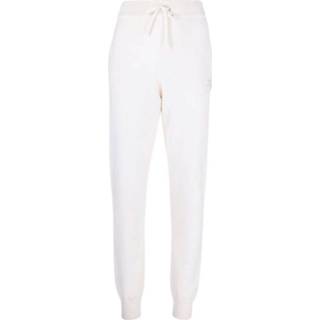 👉 L vrouwen wit Pants Logo