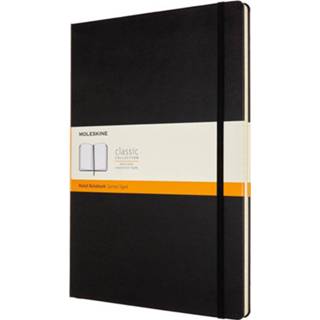 👉 Notitieboek zwart stuks true Hard Cover gebonden notitieboeken ivoor gelijnd Moleskine notitieboek, ft A4, gelijnd, harde cover, 192 blad, 8053853602817
