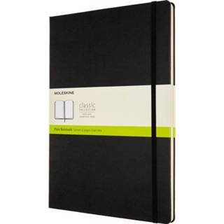 👉 Notitieboek zwart stuks true Hard Cover gebonden notitieboeken ivoor blanco Moleskine notitieboek, ft A4, effen, harde cover, 192 blad, 8053853602824