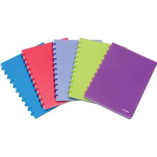 👉 Schrift PP stuks true Schriften met PP-kaft blauw commercieel geruit Atoma Trendy schrift, ft A4, 144 bladzijden, PP, geruit, geassorteerde kleuren 5412831413747