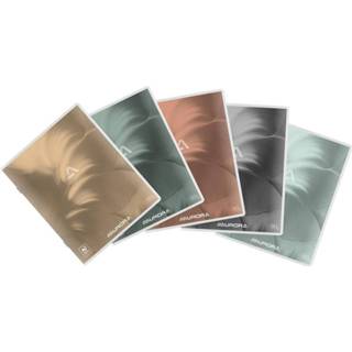 👉 Schrift wit mannen rode Aurora Mano, geniet, gelijnd 8 mm + marge, 72 bladzijden, ft 16,5 x 21 cm 5411028010677