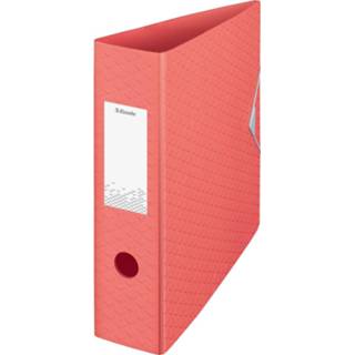 👉 Ordner roze stuks PP ordners van kunststof Esselte Colour'Breeze, ft A4, uit polyfoam, rug 7,5 cm, koraal 4049793075457