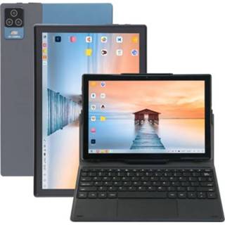 👉 Tablet PC blauw active HSD18 4G Telefoongesprek PC, 10.1 inch, 3GB+32GB, Android 8.0 MT6797 Deca-core, Met Toetsenbord, Ondersteuning Dual SIM / WiFi Bluetooth GPS, EU Plug (Blauw)